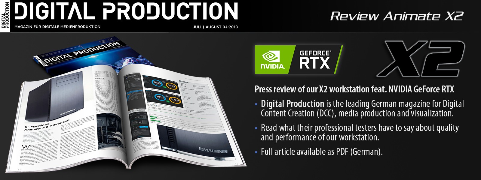 X2 - now featuring NVIDIA GeForce RTX
